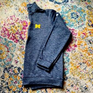 U of M Adidas ClimaWarm 1/4 Zip Sweatshirt Sz XL